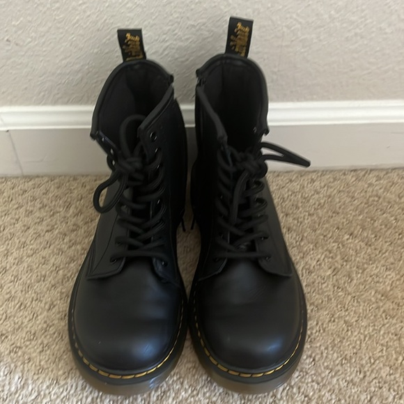 Dr. Martens Leather Lace Up Boots - Picture 2 of 7
